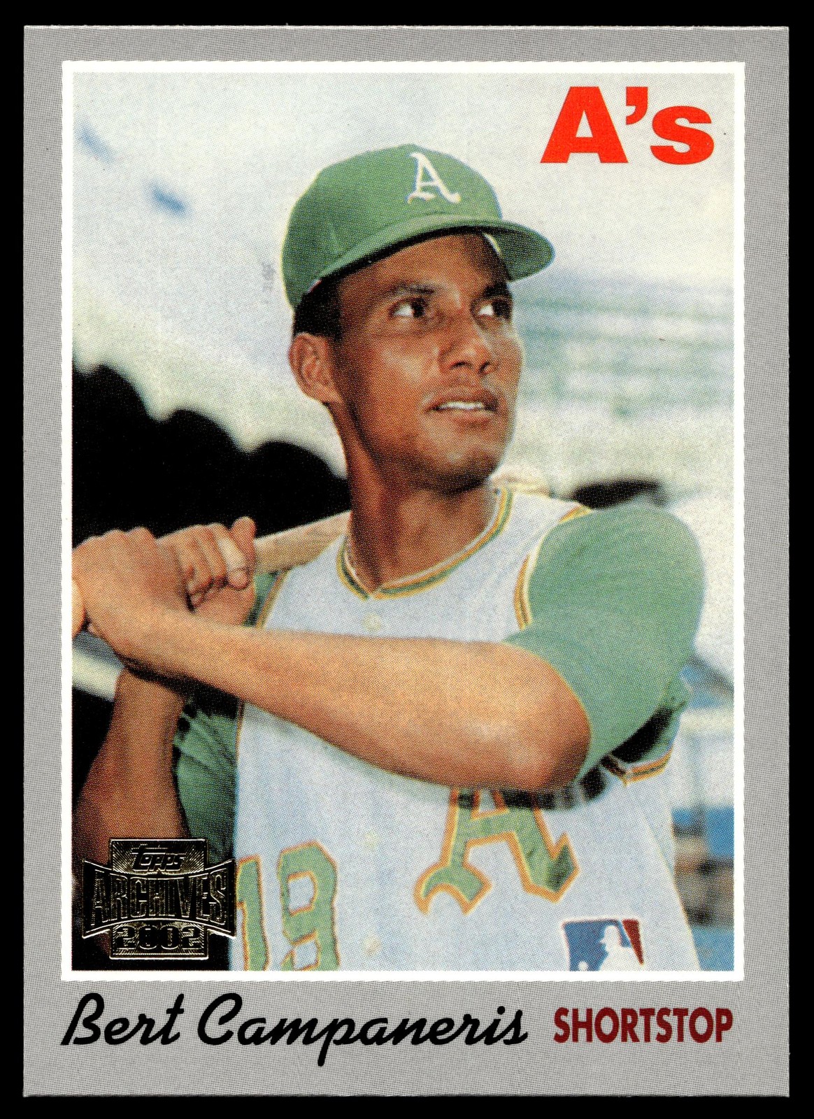 2002 Topps Archives #161 Bert Campaneris