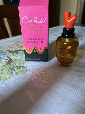 EAU DE PARFUM-C EST LA VIE-CHRISTIAN LACROIX-PARIS-ML 30-MADE IN FRANCE