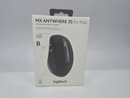 Logitech MX Anywhere 3S for Mac, Compact Wireless Bluetooth Mouse Space Grey - 第 2/11 張圖片