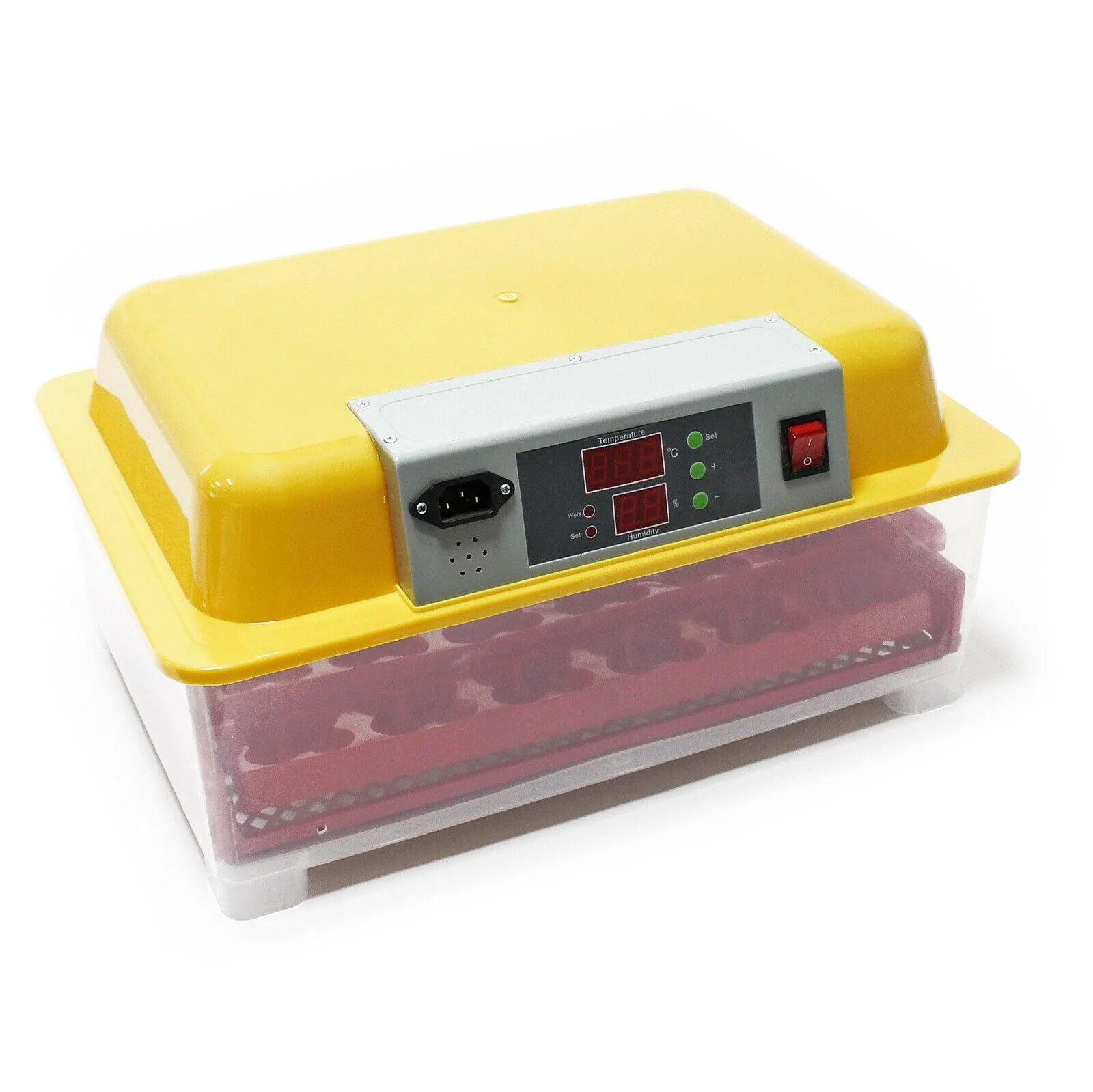 Couveuse automatique 24 oeufs He pour volailles et poussins