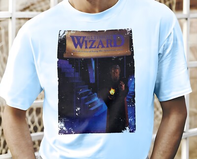 Ultimate Wizard - 8 bit C64 Game Art T-Shirt 8 Colors Sizes S-5XL