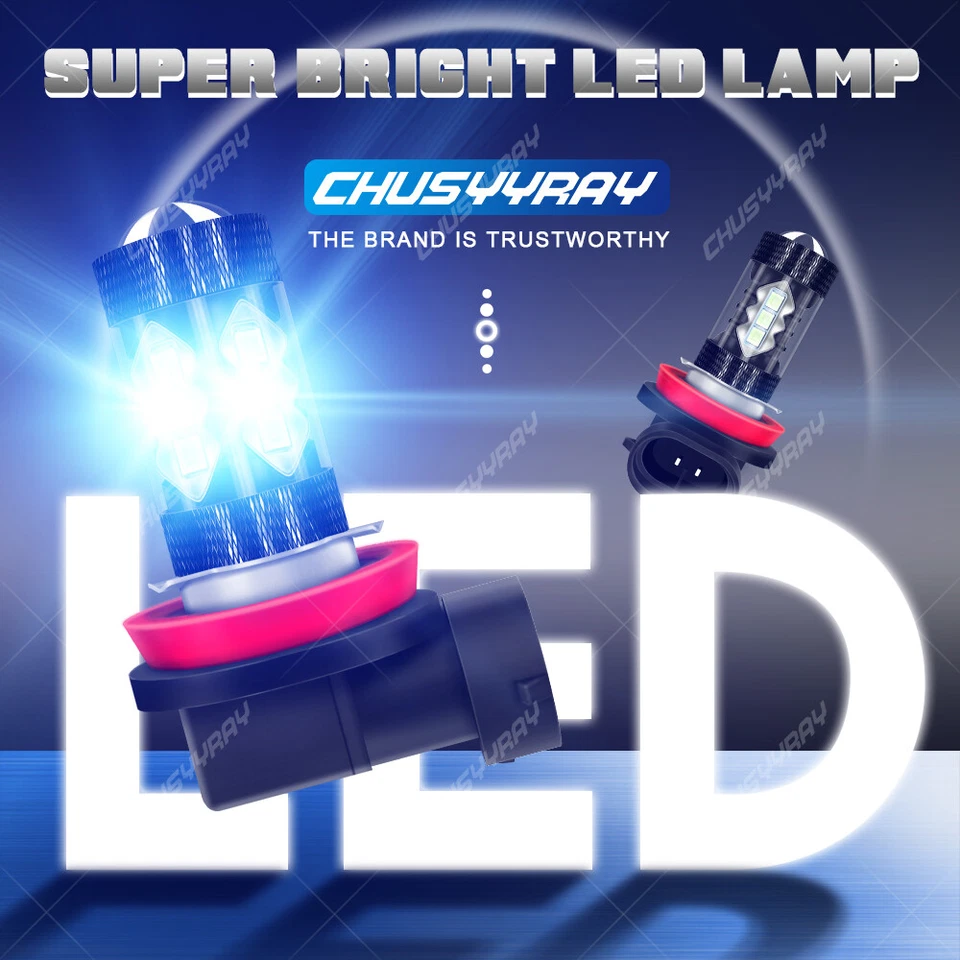 Kit de 6 bombillas LED altas/bajas + luz antiniebla para Hyundai Genesis Coupe 2013-2016 Foto 4 de 4