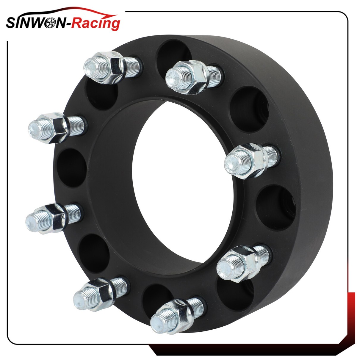 Car Track Spacers 2pcs For Ford For F-250 For F-350 8 Lug Suit M14x1.5 25/30/35/40/45mm PCD 8x170 CB 125mm Wheel Spacers Adapter Wheel Spacers (Size : 30mm
