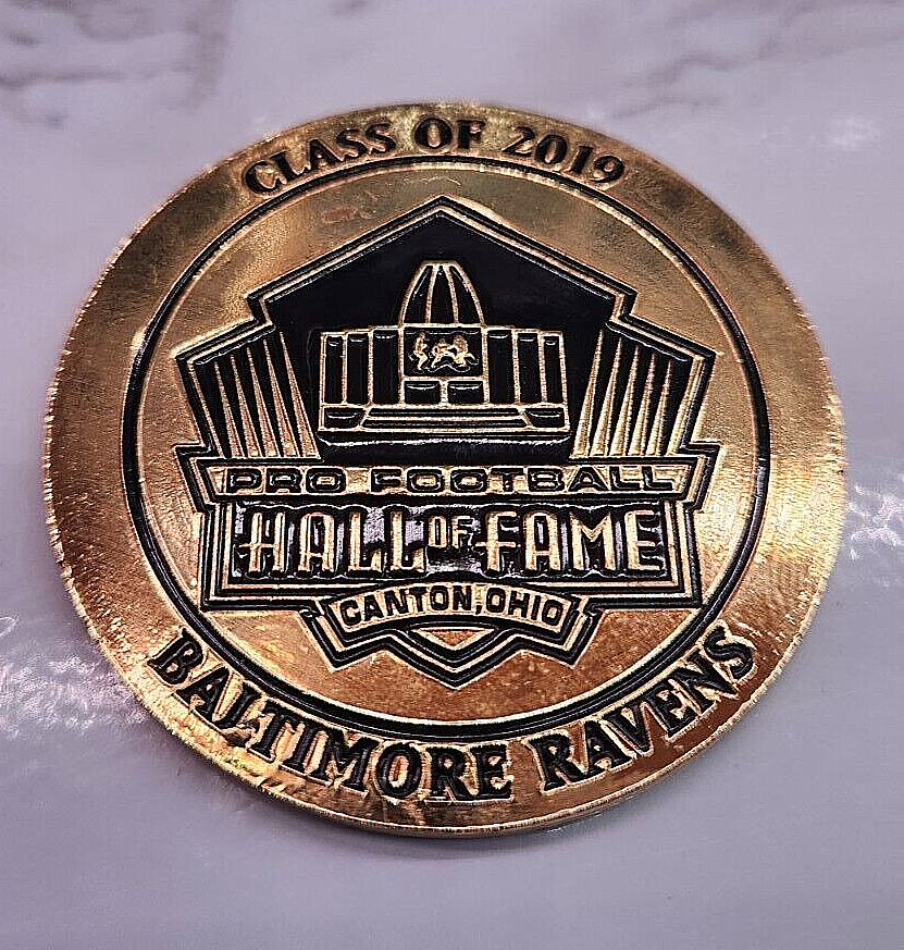 Ed Reed Baltimore Ravens NFL Hall of Fame 2019 Commemorative Coin #20