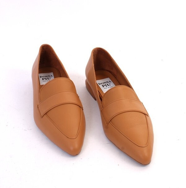 Donna Piu 3023b Brown Leather Loafers Shoes 39 / US 9 | eBay display picture 1