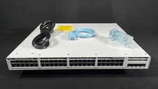 Cisco Catalyst 9300 C9300L-48P-4X-E 48-Port PoE 4x10G Uplink-Same Day Shipping
