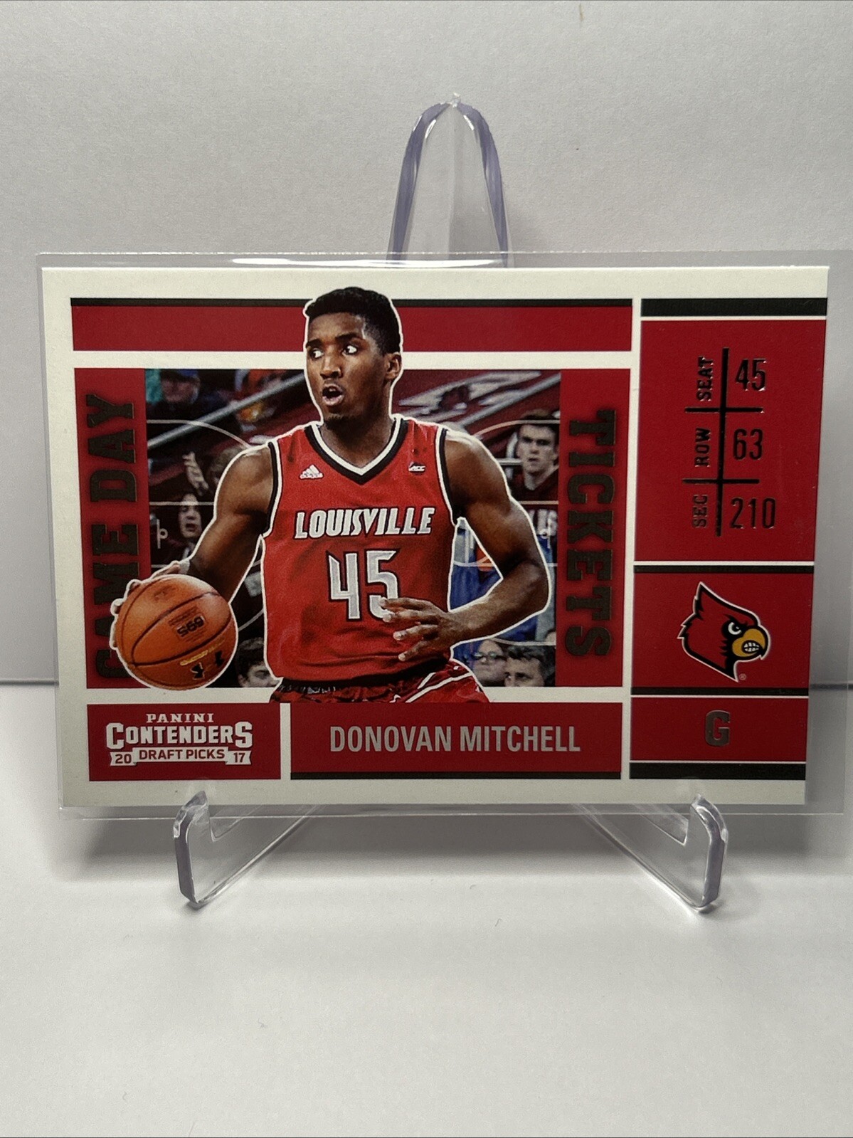 2017 Contenders Draft Picks Donovan Mitchell Game Day Tickets Rookie RC