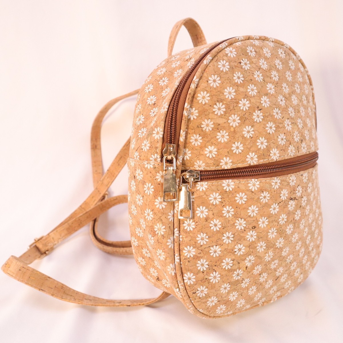 Cork Backpack for Women Bohemian Style Vintage Crossbody Hobo Satchel Purse Bohemian Cork Crossbody Bag For Women – Vintage Shoulder  main image 2