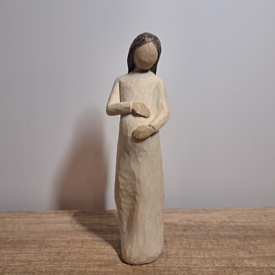 Willow Tree ''Cherish'' schwangere Figur 2002 von Susan Lordi 8,25'' groß Demdaco