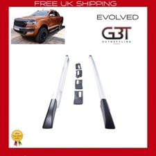 Roof Rail Bars For Ford Ranger T6 T7 2011 Aluminium Roof Racks Silver Uk Stock
