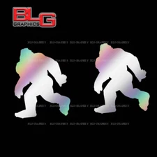 Bigfoot Sasquatch Vinyl Decal Sticker (2) Helmet, Laptop, Tumbler, Window