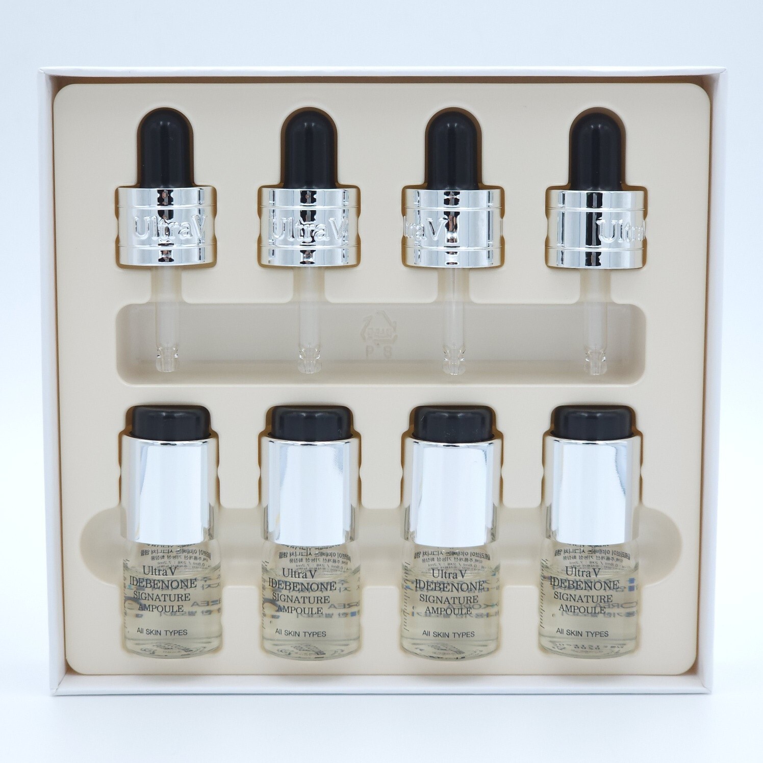 Ultra V Idebenone Signature Ampoule 8ml x 4ea Anti Wrinkle Whitening K