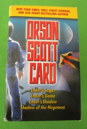 3 PB ENDER'S SAGA BOXED SET BY ORSON SCOTT CARD: GAME; SHADOW; SHADOW OF HEGEMON - Foto 3 di 7