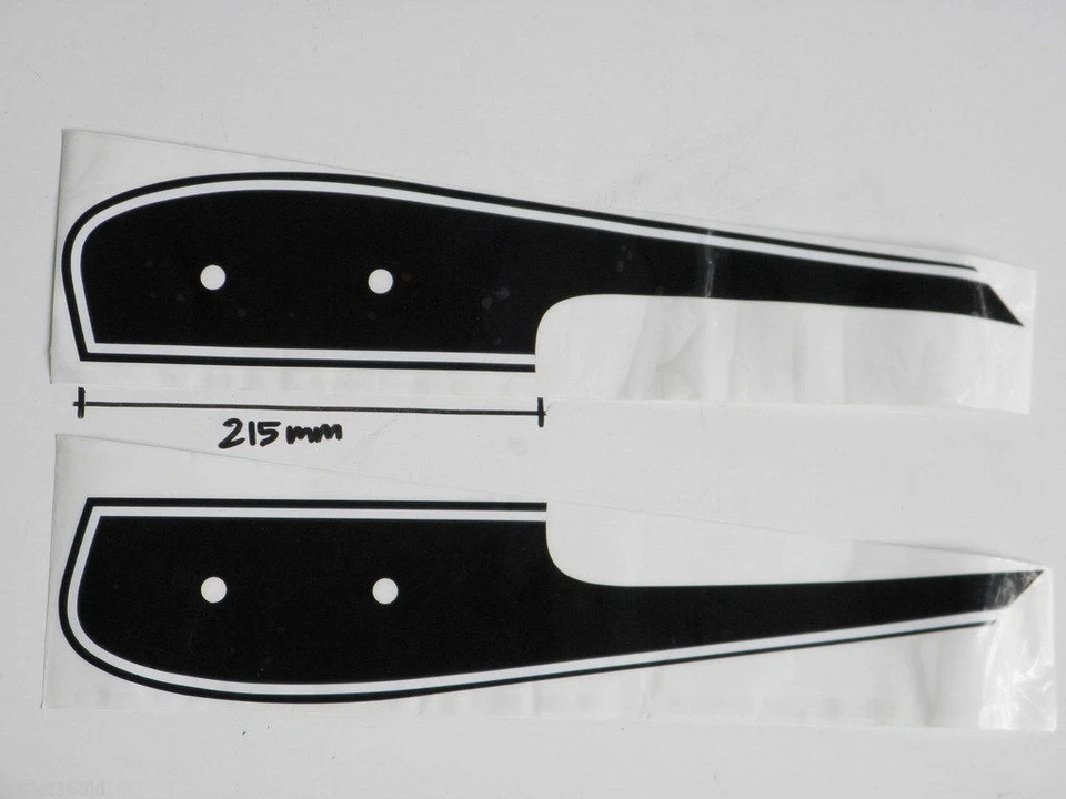 Комплект наклеек пара Honda CB175 CB 175 K6 1972 1973 боковые наклейки на бензобак - Изображение 2 из 4