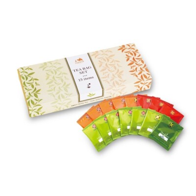 LUPICIA Tea Bag Set 15items 15flavors Wrapped