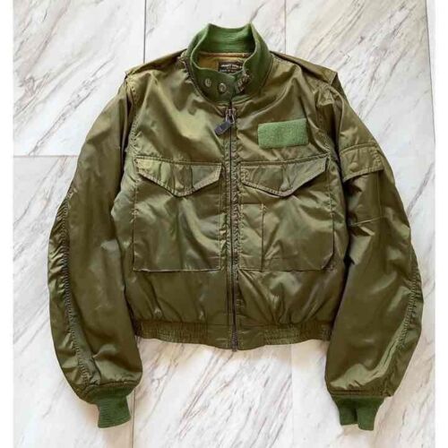 AVIREX vintage USA made G8 WEP flight jacket men's L khaki from Japan - 第 1/10 張圖片