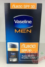 6 x 7g Vaseline Men Total Fairness Serum SPF30 Anti spot Whiten UV Protect