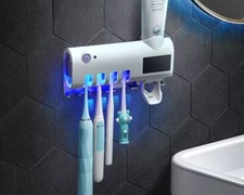 Toothbrush Holder UV Light Sterilizer Cleaner FOR ECOQUEST