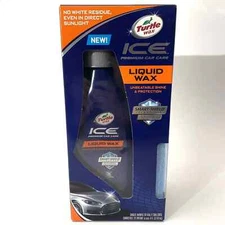 Turtle Wax Ice Liquid Wax 14 Oz Premium Car Care Kit / Towel & Applicator SEALED