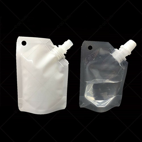 2.75x4in Multi colors Glossy Mylar Standup Spout Pouches w/Hang Hole&Funnel 50ml - Picture 10 of 12