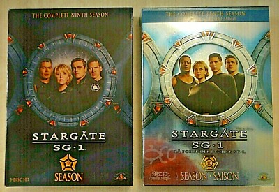 Stargate SG-1 DVD Boxed Set (Sold Individually) Season 9 or 10. Ex 