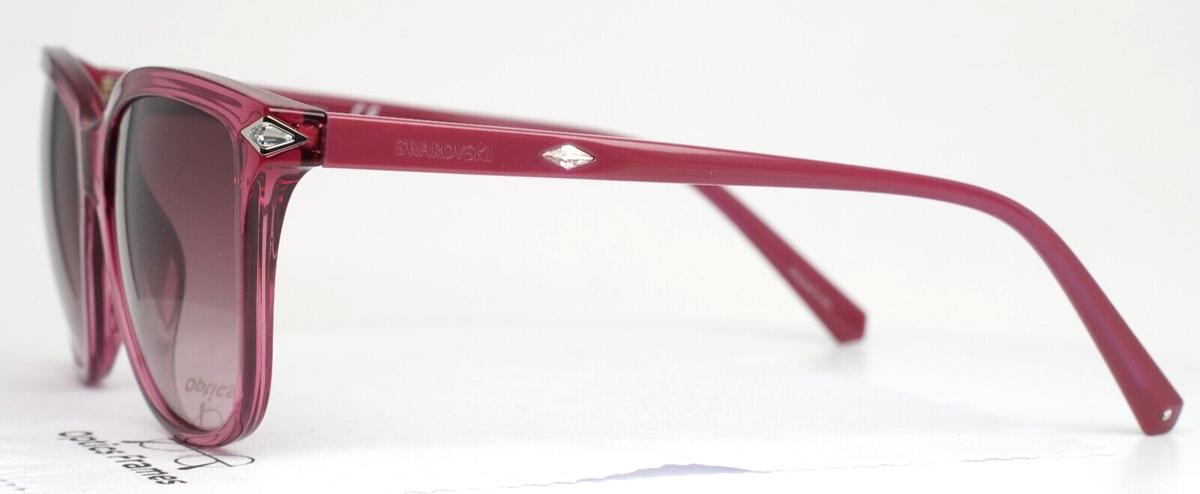 SWAROVSKI SK192 72T Berry Womens Square Gradient Sunglasses 