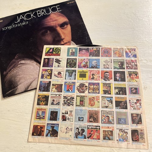Jack Bruce Songs For A Tailor LP ATCO Rare Club Edition 1969 Cream + Inner M-!!! - Picture 6 of 6
