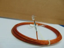 10 feet 24 AWG Shielded Silver Plated Copper polyimide film Kapton Wire Coax SPC