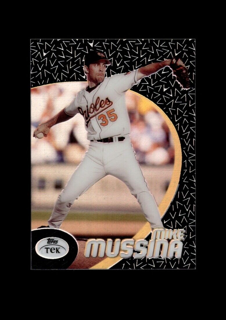 1998 Topps Tek Pattern 63: # 80 Mike Mussina NM-MT OR BETTER *GMCARDS*