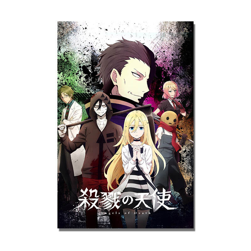 Angels of Death anime logo Poster