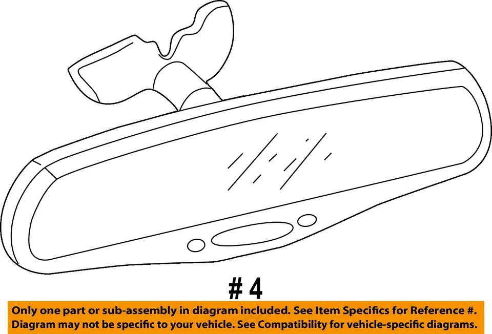 Espejo retrovisor interior delantero central usado se adapta a: Hummer h2 2004 sin telemática Foto 4 de 4