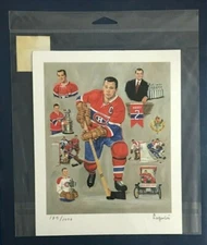 DOUG HARVEY LITHOGRAPH LAPENSÉE 189/1000 ORIGINAL PACKAGING     48605