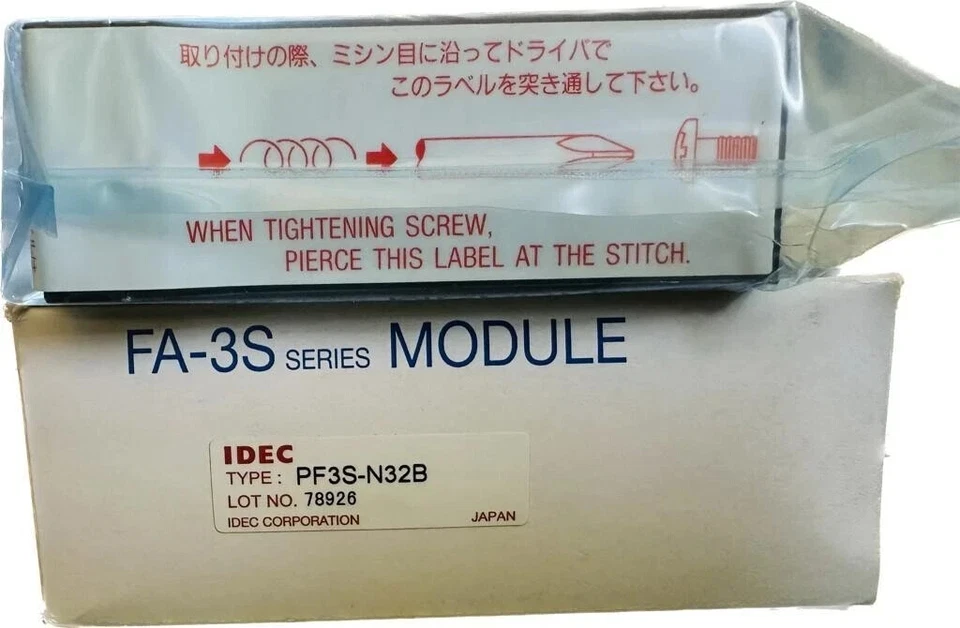 I DEC PF3S-R161 +PF3S-N32B +PF3S-N16B + PF3S-BP13 input & output Module New - Image 3 of 4