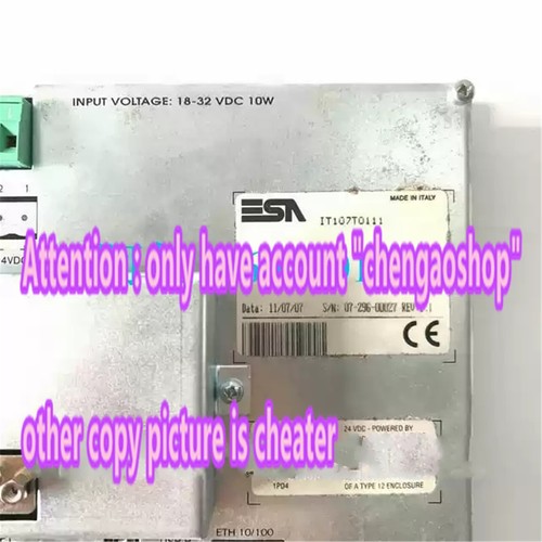 1PZ ESA Issa Touch Screen IT107T0111 (DHL o Fedex 90 giorni di garanzia) #H348DD YD - Foto 4 di 5