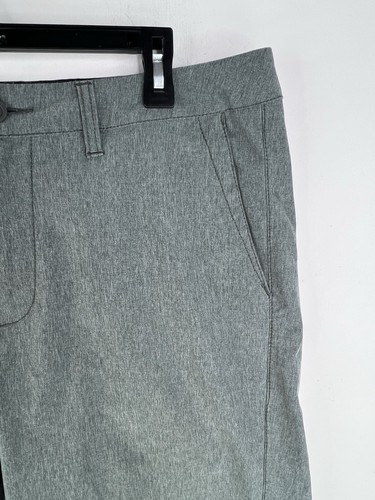 TOMMY BAHAMA pantaloncino uomo verde ibrido nuoto casual taglia 34 coulisse 9" cuciture interne - Foto 4 di 14