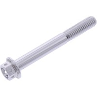 Schraube Jmp 6 Kant Bolt M6X1,00Mm 50Mm Aluminium Racing Silber