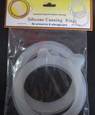 Silicone Canning Rings  Harold Import  #9924  Pack of 4  NEW