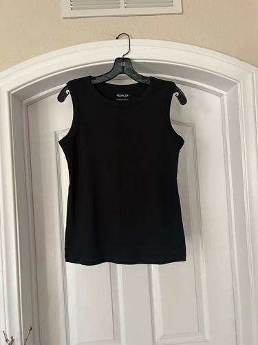 Rachel Zoe Black Size Large Tank Top