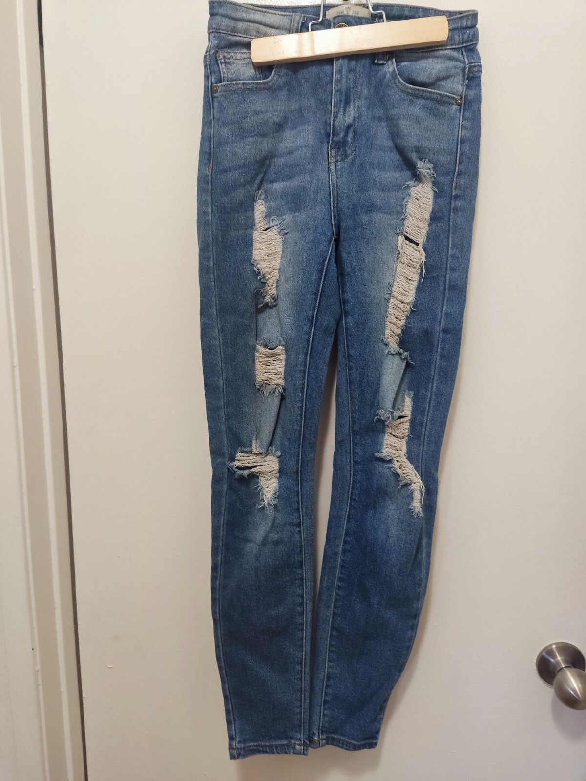 Skinny Fries Jeans Women's 5 Blue Junior