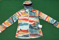 NEW Womens US MEDIUM COLUMBIA INNER LIMITS II RAIN JACKET ICY MORN HYPERNATURE