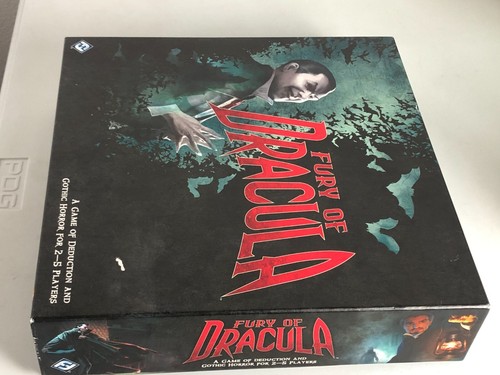 Fury of Dracula 3rd Edition Game Board Fantasy Flight Games %100 complete - Picture 15 of 15