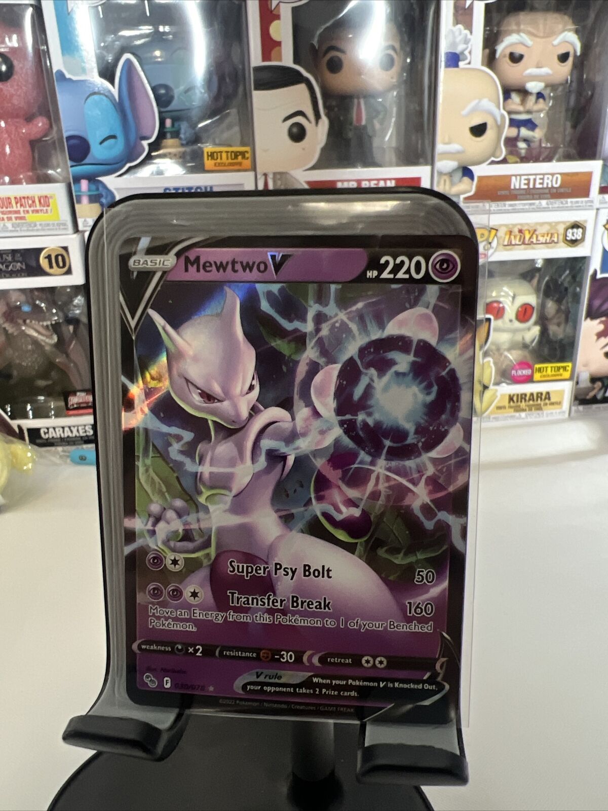  Mewtwo V 030/078 - Pokemon Go - Ultra Rare Card : Toys