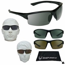Sport Bifocal Sun Reader Tinted Reading Sunglasses Golf Cycling
