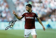 Aaron Cresswell SIGNED 12X8 Photo West Ham United F.C. Genuine AFTAL COA (1535)