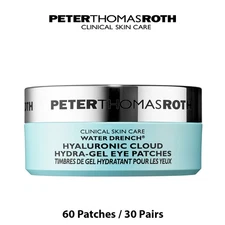 Peter Thomas Roth Water Drench Hydra-Gel Eye Patches 30 Pairs New no Box