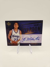 2004-05 Upper Deck Trilogy - Signs of Stardom Kevin Martin #SI-KM (AU, RC)