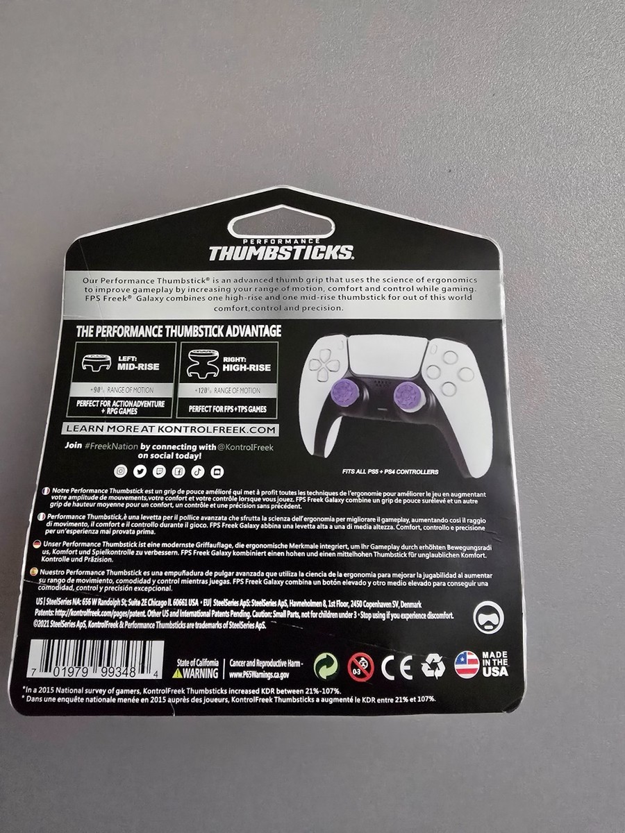 KontrolFreek GALAXY Performance Thumbsticks Purple 701979993484