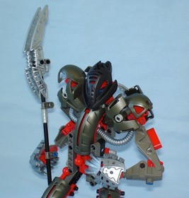 Lego Bionicle MAKUTA 8593 - Original 2003 TERIDAX Mask of Shadows with Manual