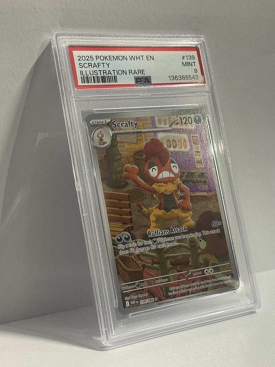 scrafty pokemon card value Pokemon Card Scrafty AR 137/086 SV11W White Flare JP