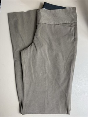 Express Editor Dress Pants Womens Size 4 L Gray Bootcut Pockets 30x33.5 Mid Rise
